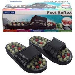 Papuci de masaj si reflexoterapie Foot Reflex Lanaform