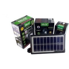 Kit panou solar pentru camping cu 3 becuri, USB, Radio, MP3,GDLITE GD-8050