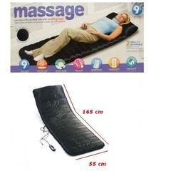 Saltea pentru masaj cu telecomanda si incalzire infrarosu, Massage 9