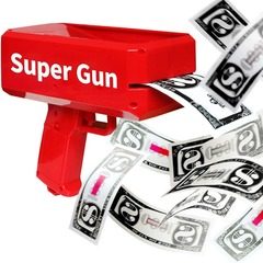 Pistol de aruncat bani sau pliante,Supreme Money Gun