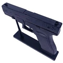 Pistol Bricheta Glock 18 negru metalic antivint si reincarcabil